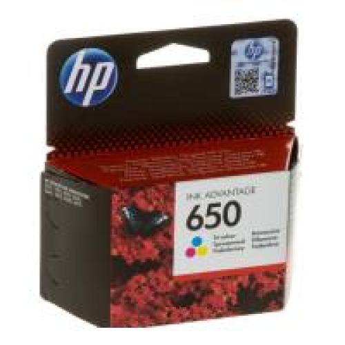 ΓΝΗΣΙΟ ΜΕΛΑΝΙ HEWLETT PACKARD NO 650 ΤΡΙΧΡΩΜΟ (TRI-COLOR) ΜΕ OEM:CZ102AE