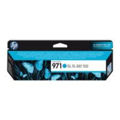 ΓΝΗΣΙΟ ΜΕΛΑΝΙ HEWLETT PACKARD NO 971 ΓΙΑ OFFICEJET PRO X 451/476/ CYAN ΜΕ OEM: CN622AE