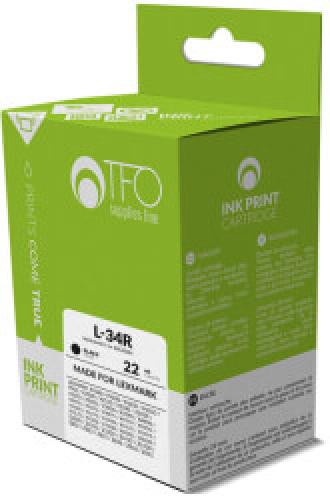 ΜΕΛΑΝΙ TFO L-34 ΣΥΜΒΑΤΟ ΜΕ LEXMARK 18CX034 22ML