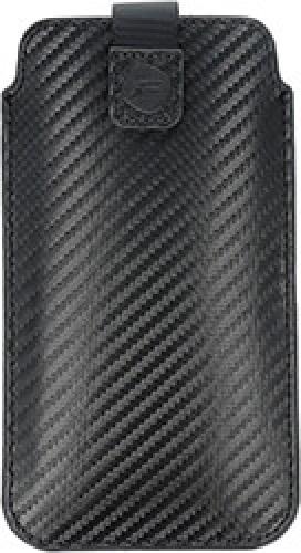 FORCELL POCKET CARBON CASE SIZE 15 FOR SAMSUNG A41 / S20 / A6 2018 / A20E HUAWEI P20 / Y5 2019