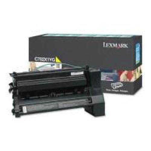 ΓΝΗΣΙΟ TONER LEXMARK ΚΙΤΡΙΝΟ ΜΕΓΑΛΗΣ ΧΩΡΗΤΙΚΟΤΗΤΑΣ (YELLOW) ΜΕ OEM: C782X1YG