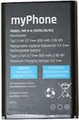 BATTERY MYPHONE SIMPLY 2 MP-S-A 800MAH