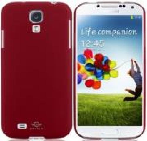 SHIELD CASE FOR SAMSUNG I9500/I9505 S4 RED PLASTIC