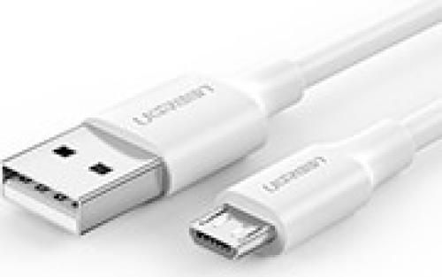 CHARGING CABLE UGREEN US289 MICRO WHITE 2M 60143 2A