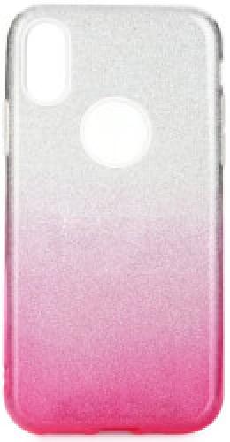 FORCELL SHINING BACK COVER CASE FOR APPLE IPHONE 11 PRO (5,8) CLEAR/PINK