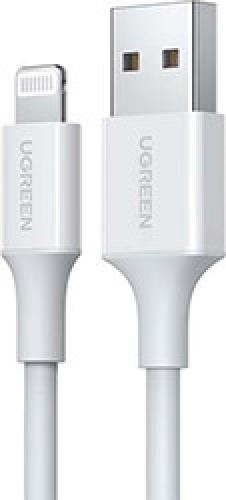 UGREEN CHARGING CABLE MFI US155 I6 WHITE 1M 20728 2.4A