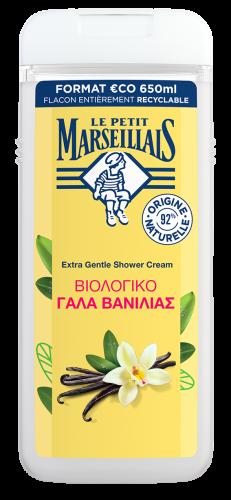 Αφρόλουτρο με Γάλα Βανίλιας Le Petit Marseillais (650 ml)