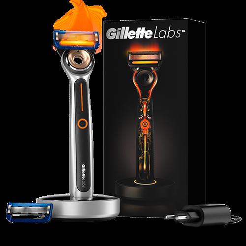 Kit Θερμαινόμενης Ξυριστικής Μηχανής για Άνδρες GilletteLabs (1τεμ)