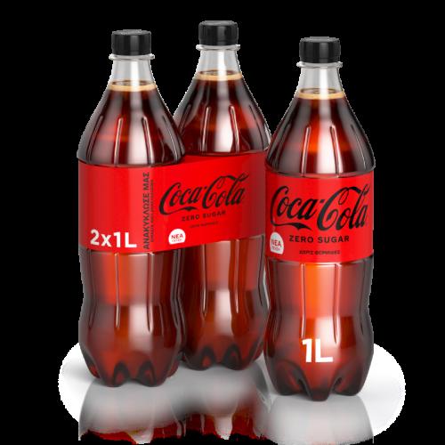 Coca-Cola Zero 2 τεμ. (2x1 lt)