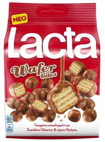 Σοκολάτα Γκοφρέτα Bites Lacta (110g)