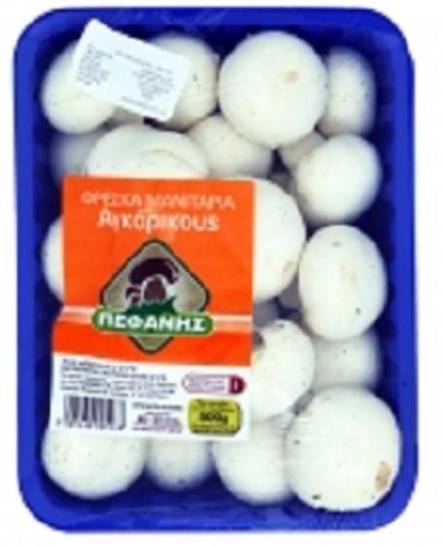 Μανιτάρια Λευκά Εισαγωγής Πεφάνης (500 g)
