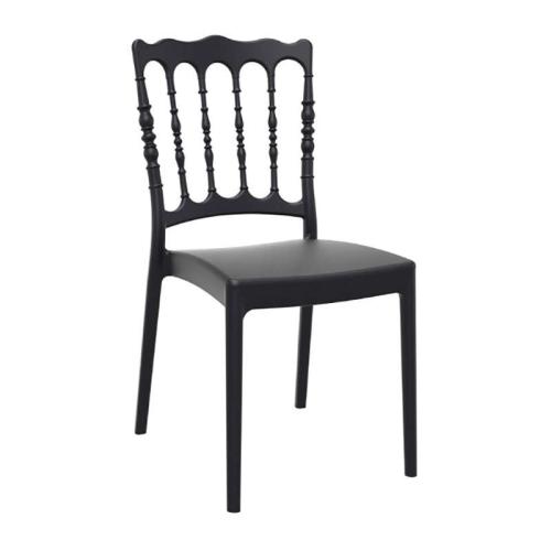 Καρέκλα NAPOLEON BLACK, SIESTA