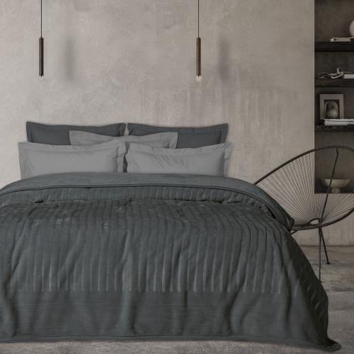 Das home κουβερτα velour monh 1349 γραφιτησ 160χ240