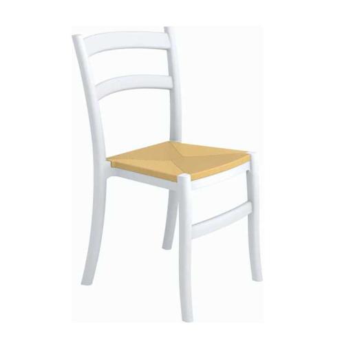 Καρέκλα (45Χ51Χ85) TIFFANY S WHITE, SIESTA