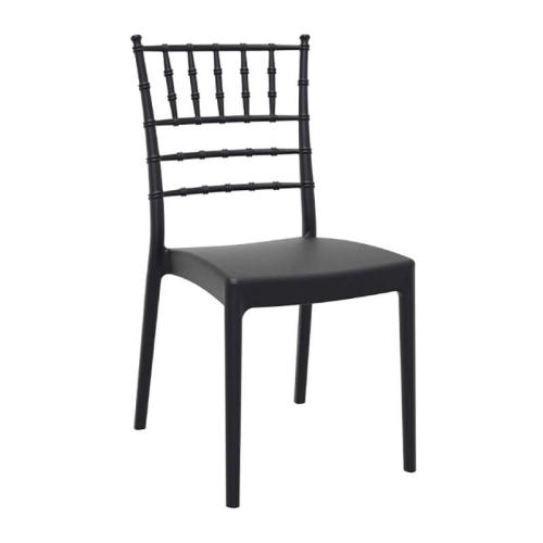 Καρέκλα JOSEPHINE BLACK, SIESTA