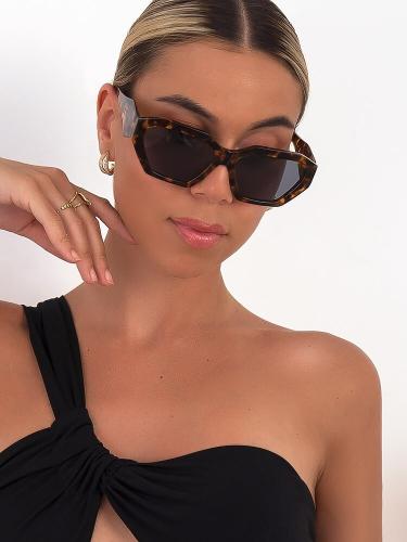 ANNAKEY SANDY LEOPARD SUNGLASSES