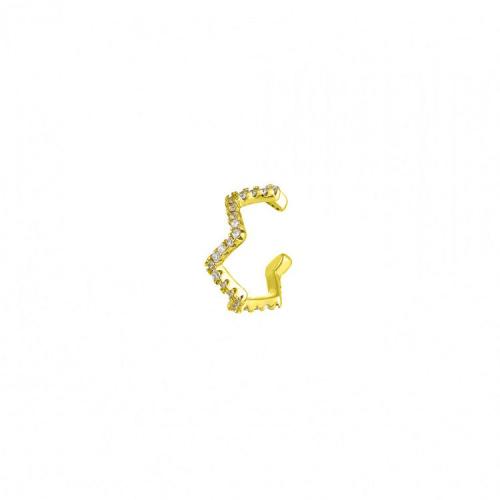 Σκουλαρίκι Earcuff Από Ασήμι 925 Επιχρυσωμένο SS43245