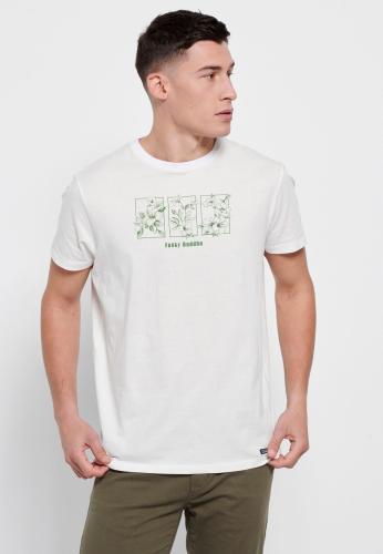 T-shirt από οργανικό βαμβάκι με τύπωμα