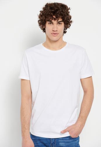 Loose fit t-shirt με raw cut λαιμόκοψη