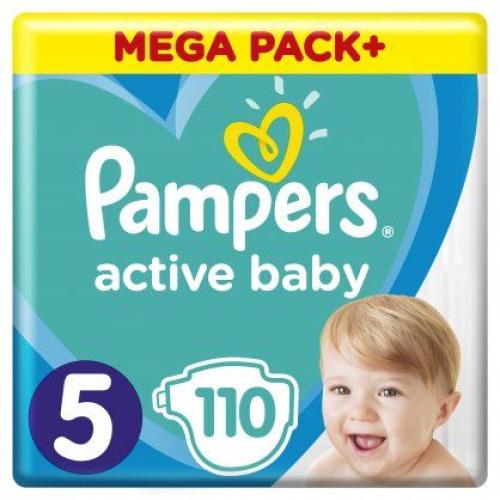 Πάνες Pampers Active Baby Mega Pack Νο5 (11-16kg) 110τεμ