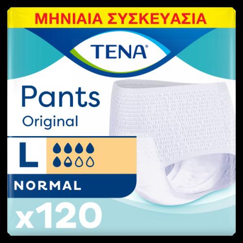 Tena Pants Original Normal Large Μηνιαία Συσκευασία 100-135 cm (120τεμ)