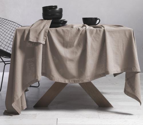 Τραπεζομάντηλο 150x300 Nef Nef Cotton-Linen Beige (150x300)