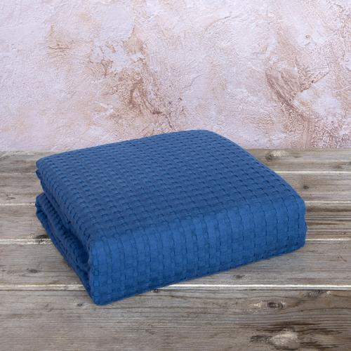 Κουβέρτα Πικέ King Size 240X260 Nima Habit Blue (240x260)