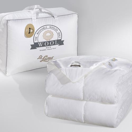 Πάπλωμα Λευκό Μάλλινο Υπέρδιπλο 220X240 La Luna The Wool Natural Duvet Λευκό (220x240)