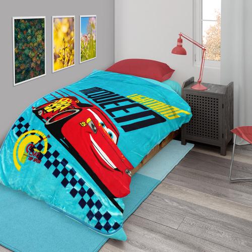 Κουβέρτα Βελουτέ Μονή 160X220 Disney Home Cars 513 (160x220)