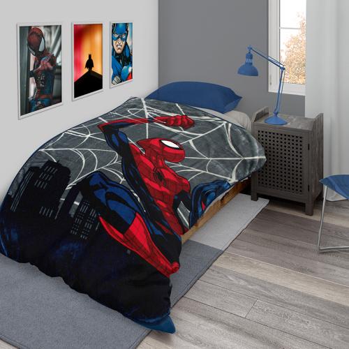 Κουβέρτα Βελουτέ Μονή 160X220 Disney Home Spider-Man 512 (160x220)