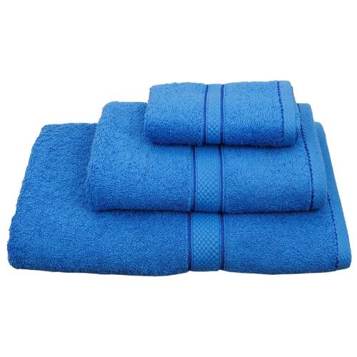 Πετσέτες Μπάνιου (Σετ 3 Τμχ) Viopros Classic Μπλε