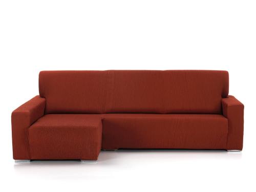 Ελαστικά καλύμματα γωνιακού καναπέ Valencia-Αριστερη-Κεραμιδί