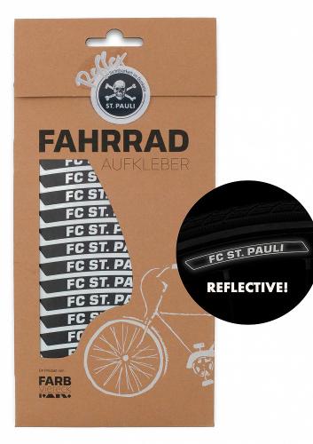 Αυτοκόλλητα Ανακλαστήρες FC St.Pauli Reflective Bike Stickers SP2023002