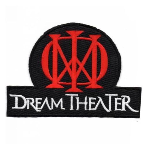 Ραφτό Dream Theater Logo Box Woven Iron On Embroidered Patch DTHR346WIOP