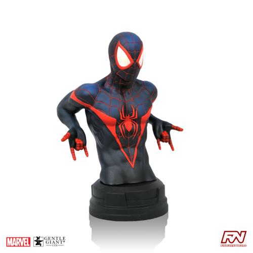 MARVEL COMICS: Miles Morales Spider-Man 1/6 Scale Resin Mini Bust fw-aug202101