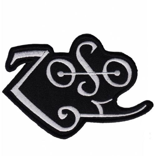 Ραφτό Led Zeppelin Symbol Woven Iron On Embroidered Patch LZP568PT