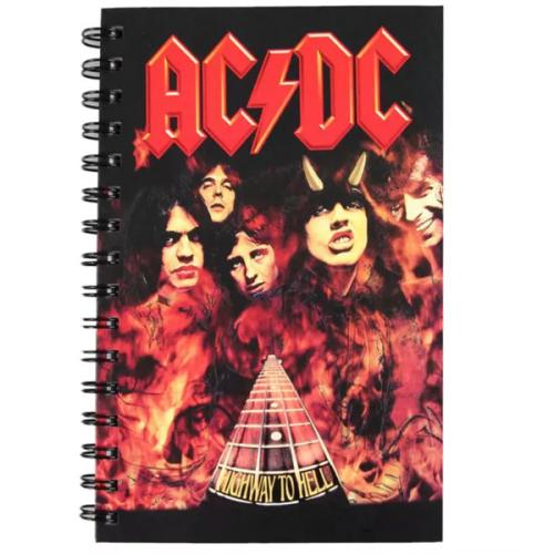 Σημειωματάριο AC/DC Highway To Hell Spiral Notebook A5HBWAC