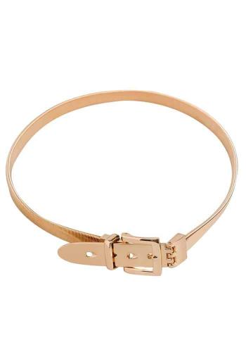 minimal golden elastic belt