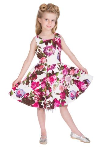παιδικό vintage cute floral φόρεμα Amaryllis
