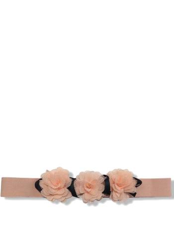 triple pink rose elastic belt