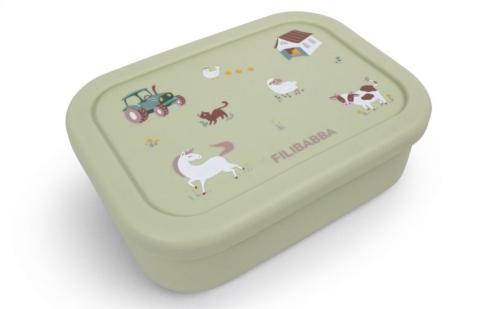 Filibabba Lunch Box – Bog Green