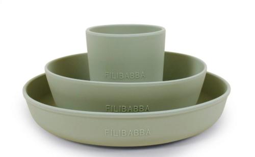 Silicone Dinner Set – Green