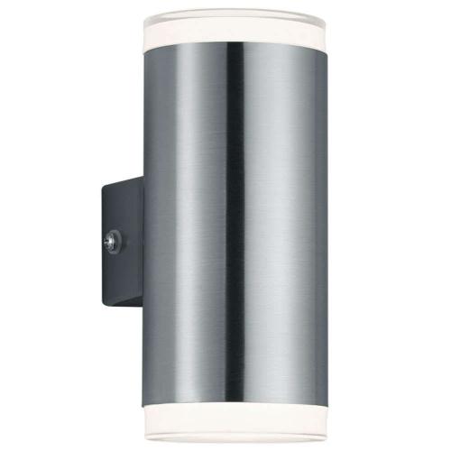 Φωτιστικό Τοίχου - Απλίκα Aracati R28212107 5x16cm 2xLed 340lm 4W Nickel-White RL Lighting