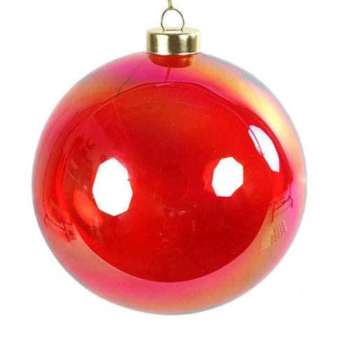 Χριστουγεννιάτικη Μπάλα 013.778061 Φ12cm Red