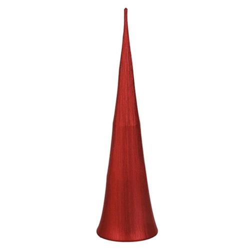 Διακοσμητικό Δεντράκι Κωνικό 02.1121320 34x122cm Red