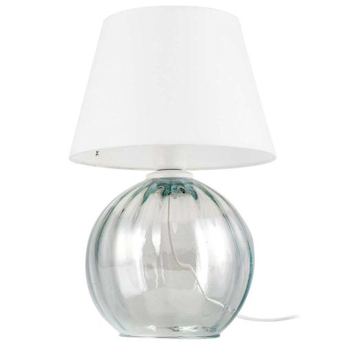 Φωτιστικό Επιτραπέζιο Aurea 5337 1xΕ27 15W Φ30cm 43cm White-Clear TK Lighting