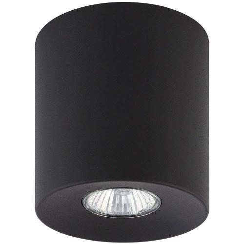 Φωτιστικό Οροφής - Σποτ Orion 3239 1xGU10 10W Φ11cm 12,5cm Black TK Lighting