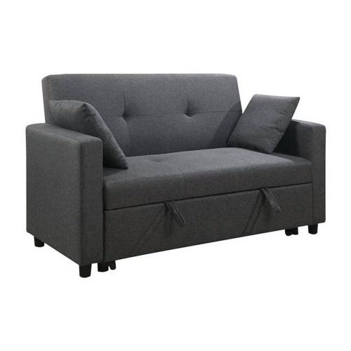 Καναπές Κρεβάτι Διθέσιος Imola Dark Grey Ε9921,21 154x100x93