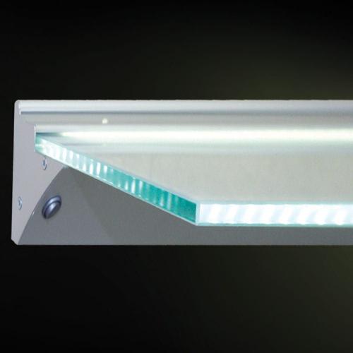 Ράφι Φωτιζόμενο Led monoTEO 200-188M1200 120x17,6cm 6,6w 4000K Clear