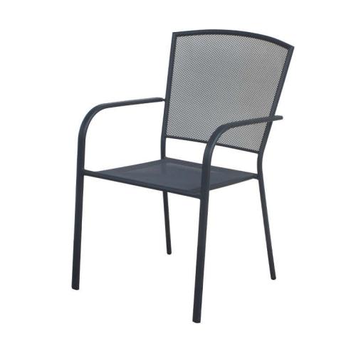 Καρέκλα 7985 55x69x88cm Grey 0030-00-007